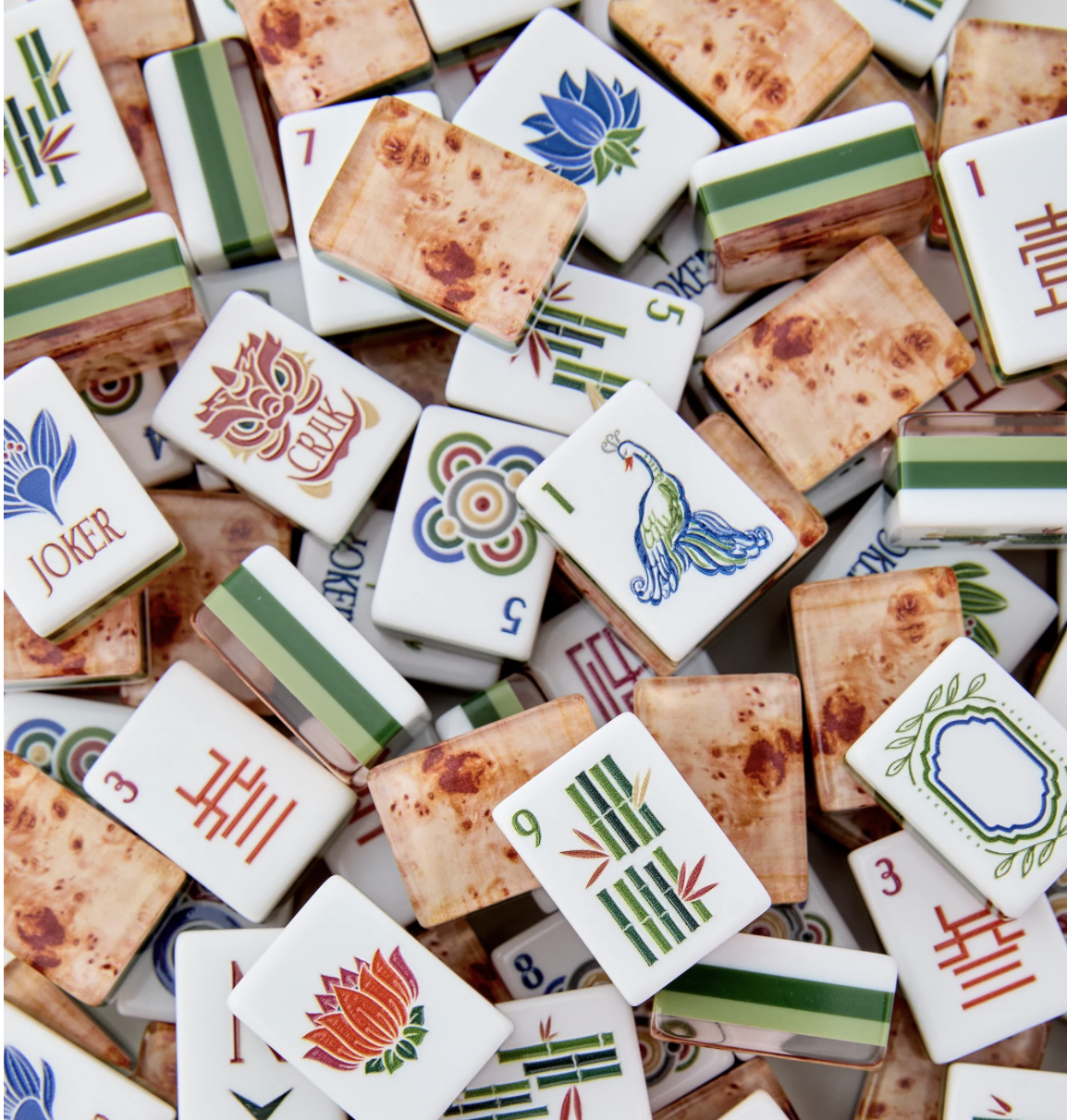 Heritage Mahjong Tiles — Oh My Mahjong! — our full American mahjong tile set